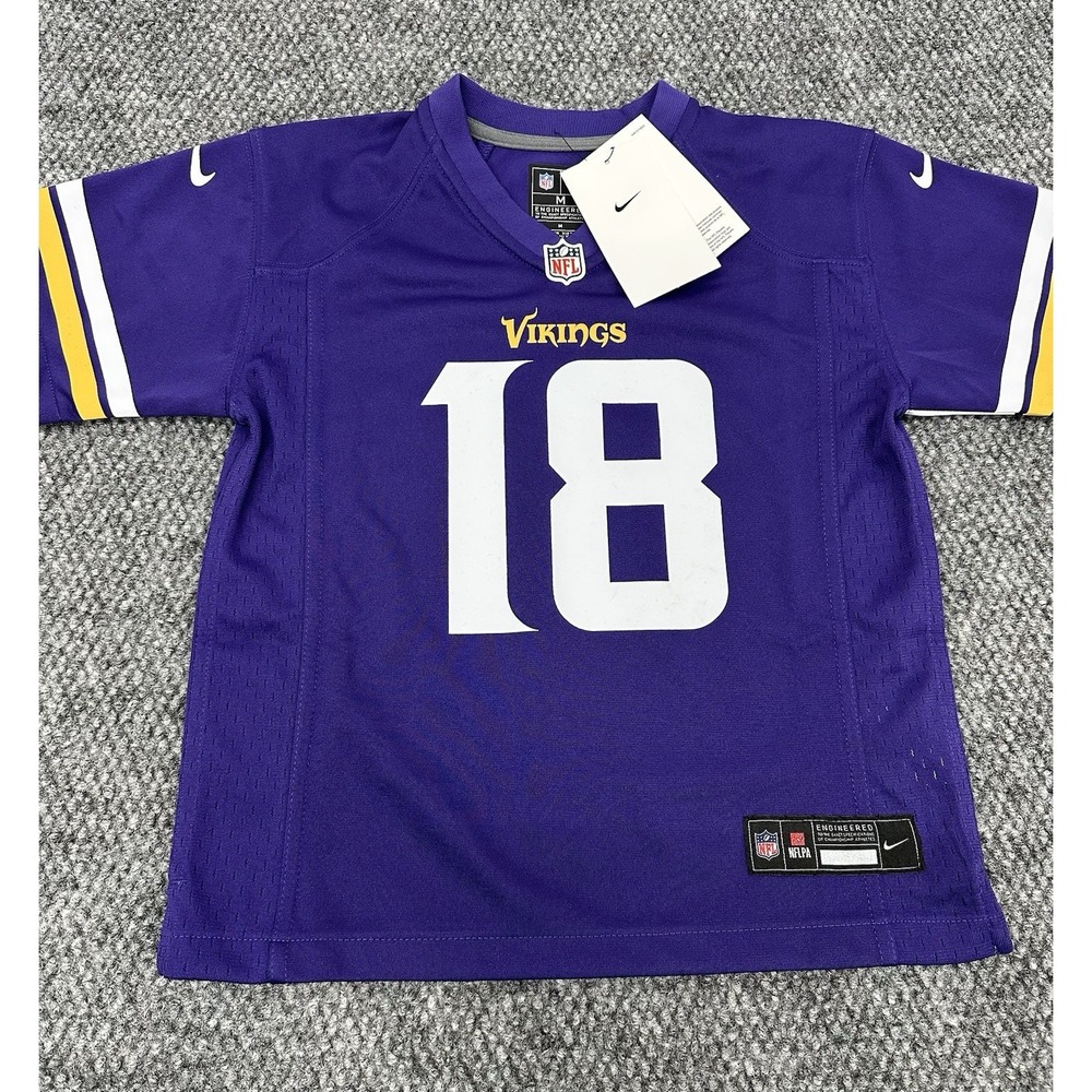 Justin Jefferson Minnesota Vikings Nike NFL Jersey Youth Kids Medium 5/6